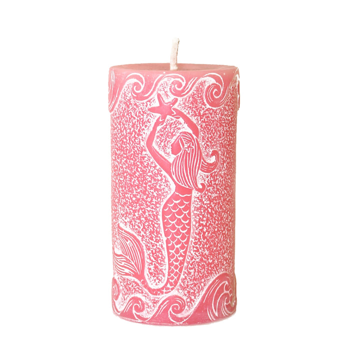 Pillar Mermaid Candle