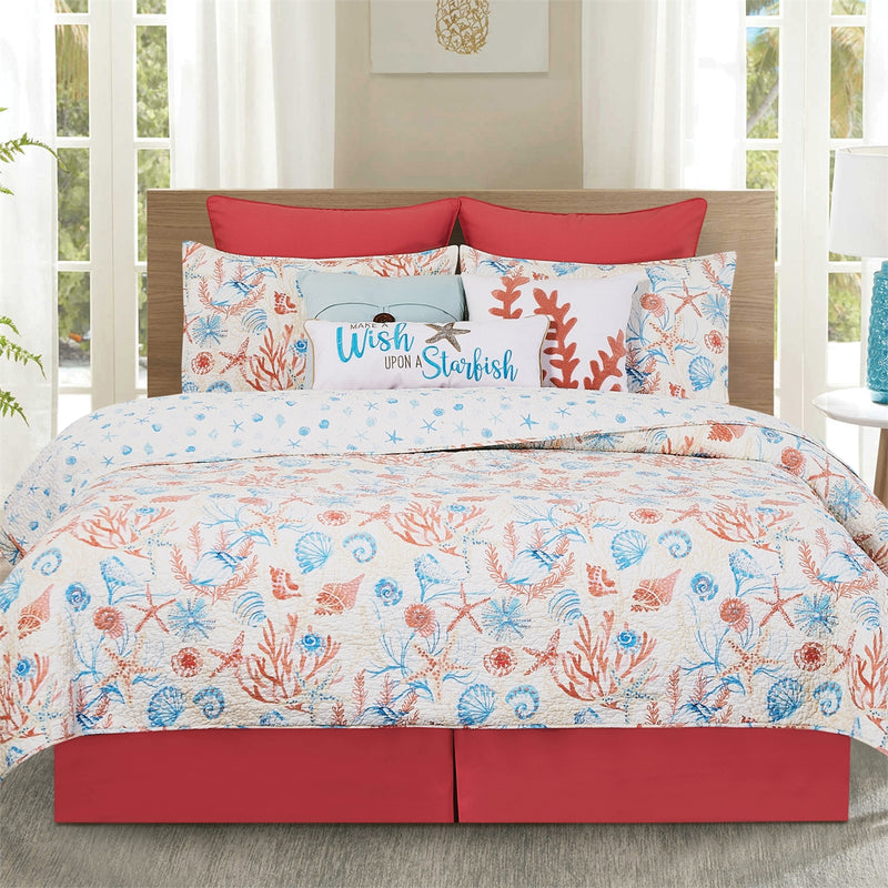 Shelly Shores Quilt Set- King