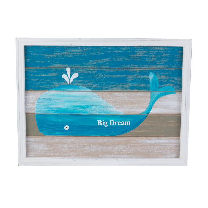 Big Dream Whale Plaque