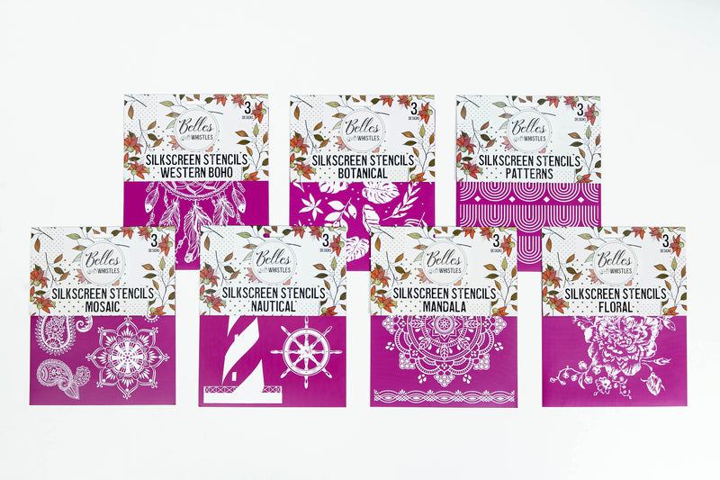 Silkscreen Stencil- Delicate Lace