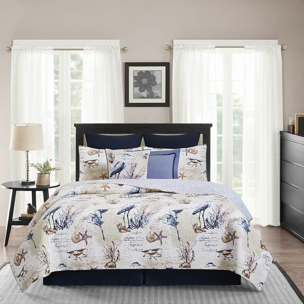 Brunswick Island Quilt Set- Full/Queen