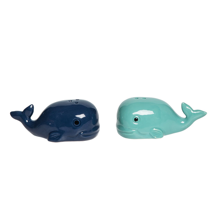 Salt & Pepper Shakers- Whale