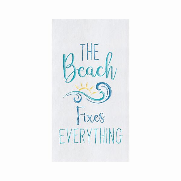 Kitchen Towel- Beach Fixes Everything