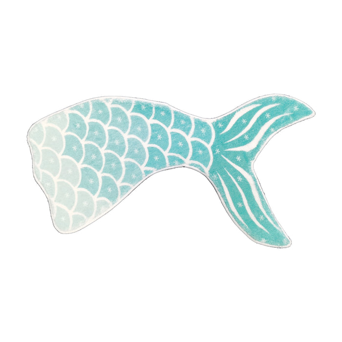 Figural Floor Mat- Mermaid Tail