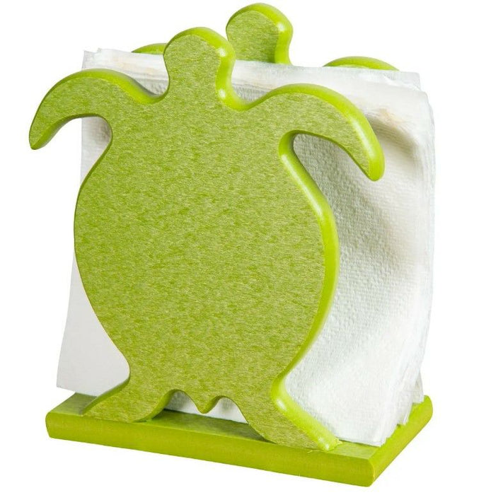 Sea Turtle Napkin Holder- Lime Green