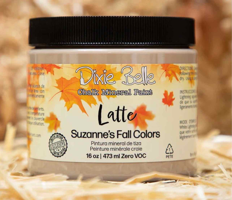 16oz. Chalk Mineral Paint- Suzanne's Fall Colors- Latte