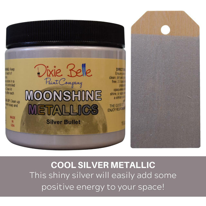Moonshine Metallics- Silver Bullet 16oz.