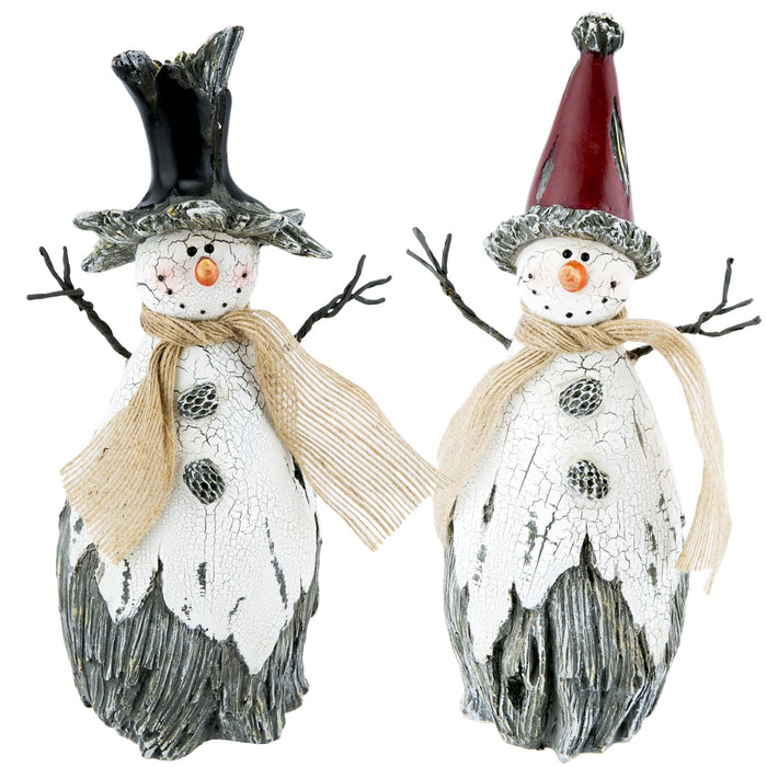 Snowman Figures- Assortment of 2