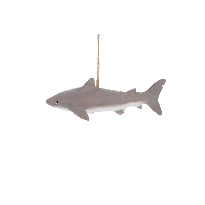 Christmas Ornament- Wood Shark