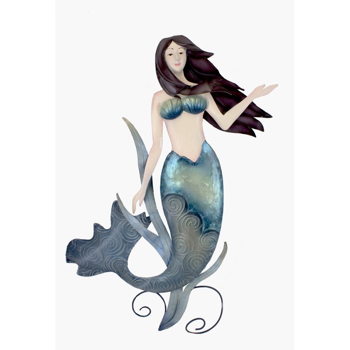 Ocean Blue Mermaid Plaque