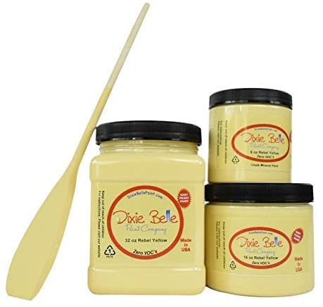 8oz Chalk Mineral Paint- Rebel Yell-ow