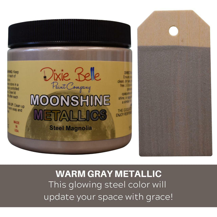 Moonshine Metallics- Steel Magnolia 16oz.