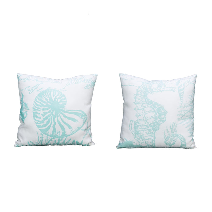 Assorted Seahorse/Nautical Pillow