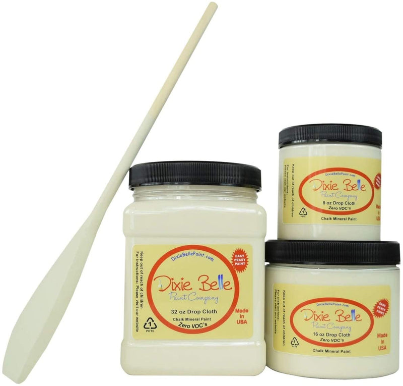 8oz Chalk Mineral Paint- Drop Cloth