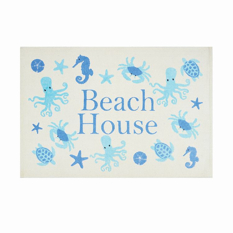 Dhurrie Mat- Beach House